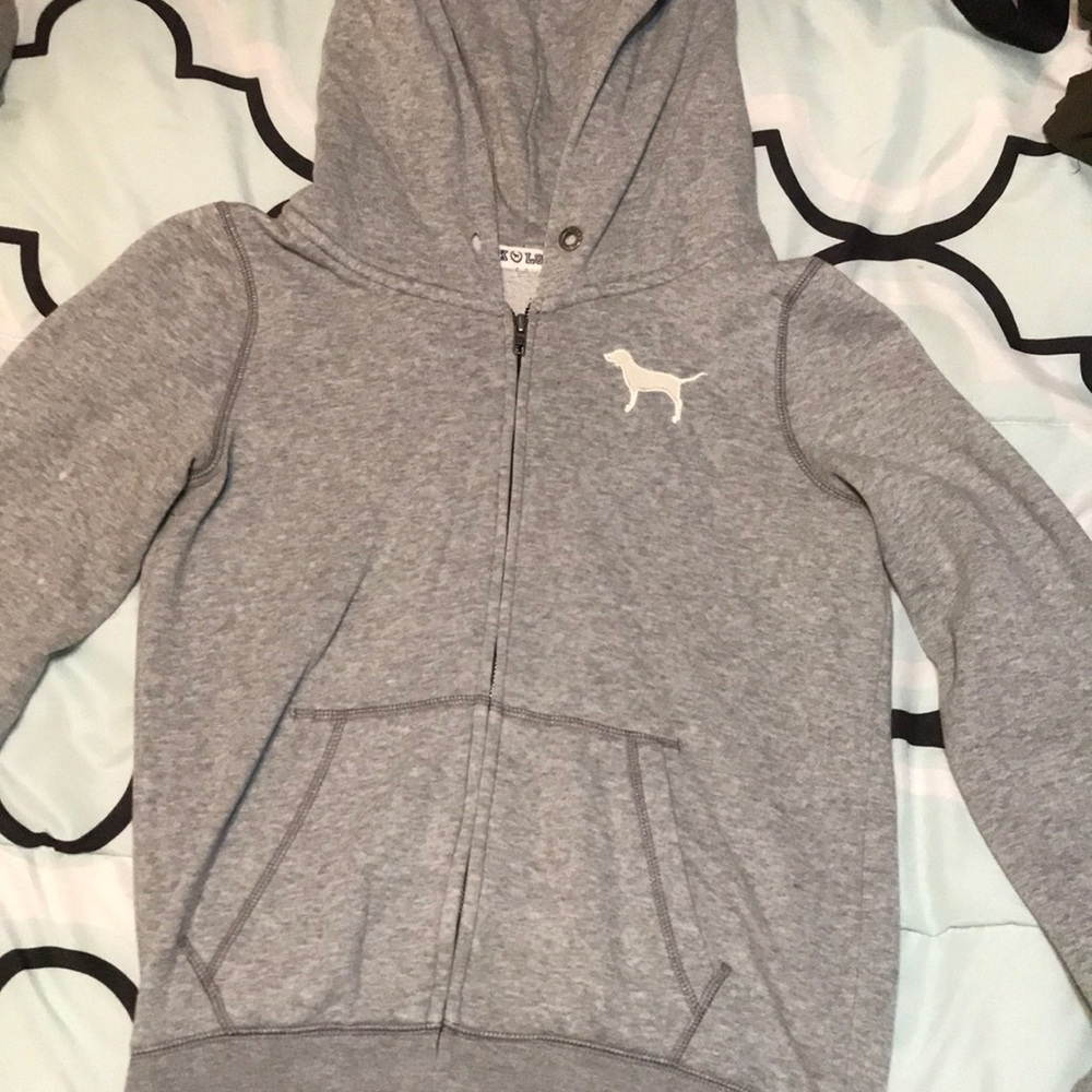 Victoria Secret Pink Zip Up Hoodie